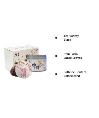Yan Hou Tang 10-Year-Old Yunnan Puerh Tea | 100g Tuo Cha | Detox & Weight Loss | US FDA SGS Verified | Perfect Chinese Tea Gift - Buy Online on GoSupps.com