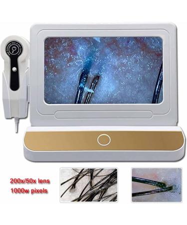 Hair Analyzer for Skin Diagnosis 10 Inch LCD Screen Digital Skin Detector Skin Analysis Machine Skin Pigment Tester for Skin Diagnosis and Treatment - Buy Online on GoSupps.com
