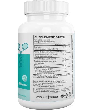 Nutri Supreme Ultimate Calm with 5-HTP - All-Natural Mood Support & Quality Sleep - 90 Capsules - Buy Online on GoSupps.com