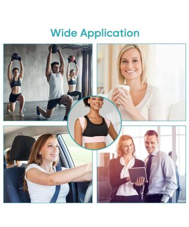 Posture Corrector for Men | Comfortable Back Brace & Clavicle Support | Breathable Medium Size Back Straightener - Buy Online on GoSupps.com