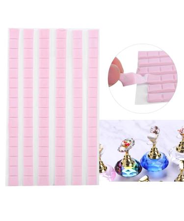Nail Art Clay Reusable False Nail Tips - Pink Sticky Adhesive Manicure Tool for Home & Salon - Buy Online on GoSupps.com
