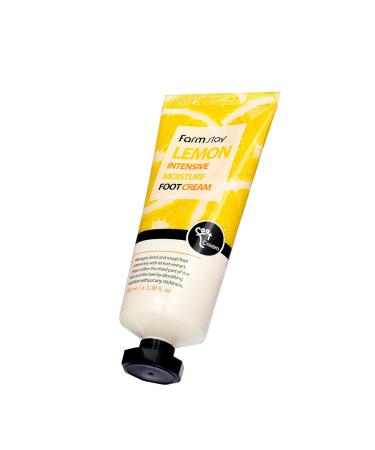 Farm Stay Lemon Intensive Moisture Foot Cream 100ml | Daily Hydrating Treatment for Dry Skin International Shipping Available - Buy Online on GoSupps.com