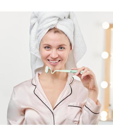 Awakentti Travel Toothbrush - S-Shape Extra Soft Brush for Adults | Comprehensive Oral Care & Tongue Coating - Buy Online on GoSupps.com