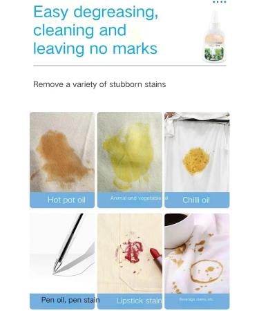 Garment Stubborn Stain Cleaner Garment Stubborn Stain Cleaner Oil Remover Quick Remove Oil Stains Coffee Juice Blood (Color : 1pcs) - Buy Online on GoSupps.com