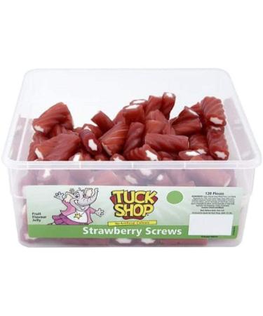 Tuck Shop Strawberry Screws 120 Pieces