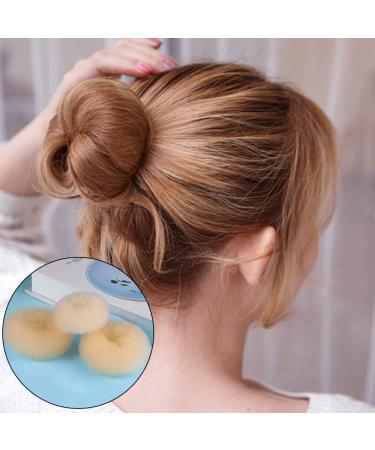 26-Piece Hair Bun Maker Set with 6 Jewelry Knots & 20 U-Shape Hairpins - Beige & Gold Accessories for Women & Girls - Buy Online on GoSupps.com