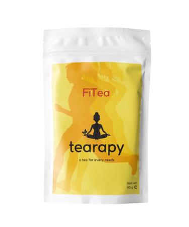 tearapy FiTea -Slimming Herbal Tea Blend- Delicious Green Tea Matcha Oolong Loose Leaf Tea With Natural Energising and Cleansing Herbs| UK Product