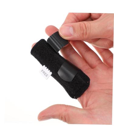 FRCOLOR Orthotic Splint & Mini Lotion Holder - Keychain Thumb Support Brace | Adjustable Black Tool for Comfort and Stability (11.5x8x1cm - Buy Online on GoSupps.com