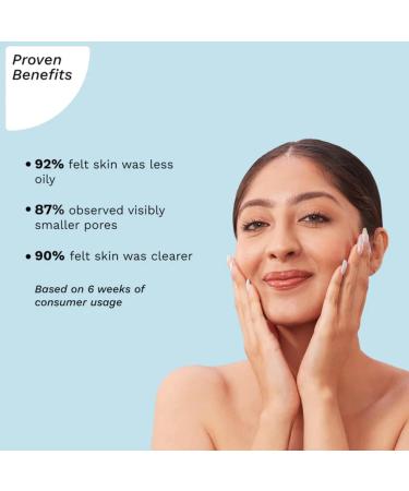 Pilgrim Salicylic Acid 2% & Niacinamide 3% Oil Control Face Serum | Lightweight Leave-On for Oily Acne-Prone Skin | Helps Unclog Pores Control Shine & Smooth Texture | 1.01 Fl Oz (30ml) - Buy Online on GoSupps.com