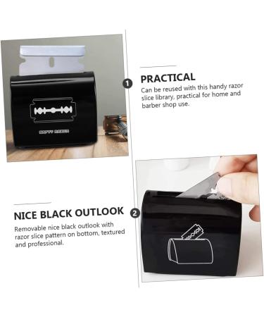 FRCOLOR 3-Stack Blade Recycling Box - Metal Waste Disposal Container for Razor Blades & Shaving - Sharp Waste Trash Can for Men - Buy Online on GoSupps.com