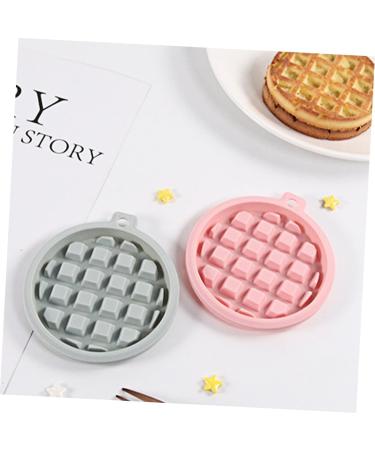 Zerodeko 9 Pcs Mold Silicone Baking Pad Silicone Pans for Baking Silicone Waffle Mould Silicone Muffin Pan Square Baking Dish Fondant Cookie Cake Jelly Chocolate Silica Gel Round 12X11X1.6CMx3pcs Random Colorx3pcs - Buy Online on GoSupps.com