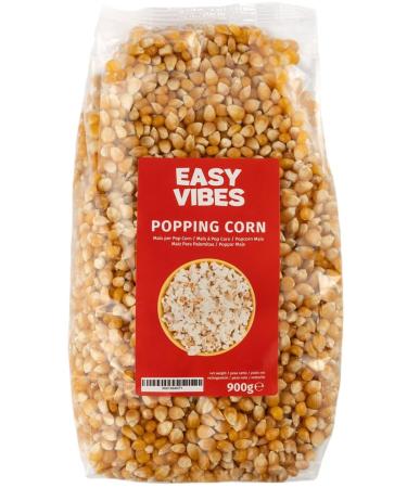 Popping Corn Kernels (900g) | Popcorn Seeds X-Large Bag 900g | Stovetop & Popcorn Maker Friendly