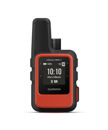 Garmin 010-02602-00 inReach Mini 2, Lightweight and Compact Satellite Communicator, Hiking Handheld, Orange Orange Garmin inReach Mini 2 Communicator