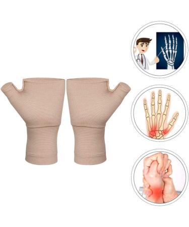 EXCEART Wrist Brace - Elastic Fingerless Support Gloves for Carpal Tunnel Wrist Pain Relief & Sprains - XL Size Enhanced Comfort & Protection - Buy Online on GoSupps.com
