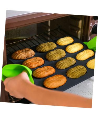 MAGICLULU Silicone Muffin Tin 2 Pcs Silicone Cake Mold Silica Gel Biscuit Cookie Plate Silicone Mold 34.5x23.8cmx2pcs - Buy Online on GoSupps.com