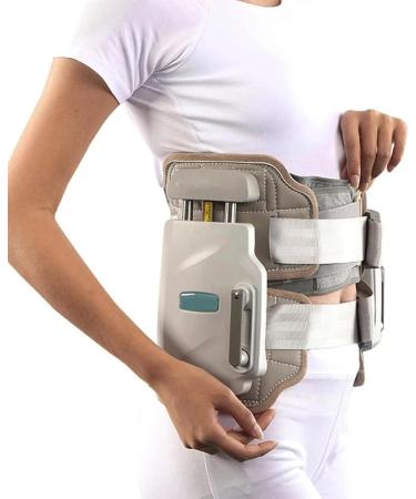 Zilook Lumbar Decompressor - Portable Manual Lumbar Traction Device for Herniated Discs | 450N Tensile Force Synchronous Design Physiological Arch Support - Buy Online on GoSupps.com