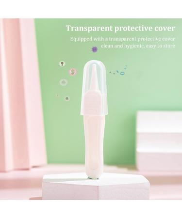 3 Pieces Baby Safety Tweezers - Gentle Plastic Nose & Ear Cleaners Easy Grip Compact Design for Baby Care - Buy Online on GoSupps.com