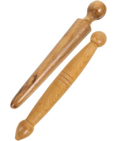 8-Piece Acupuncture Massage Tool Set - Body & Foot Massage Devices Wooden Roller & Hand Tools for Relaxation - Buy Online on GoSupps.com