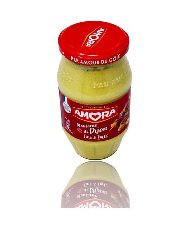 Amora Dijon Mustard - 1 Count (Pack of 1) | Premium French Condiment - Buy Online on GoSupps.com