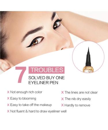 GXO BEAUTY Upgraded Self-adhesive Eyeliner Pen - 5ML Black Liquid Glitter Eyeliner for False Lashes - Magnetic Eye Line - Long-lasting Formula - Buy Online on GoSupps.com