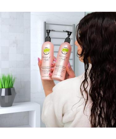 Essence of Argan Renewing Hair Care Set - 100% Pure Moroccan Organic Argan Oil Shampoo & Conditioner for Volumizing & Nourishing All Hair Types - Buy Online on GoSupps.com