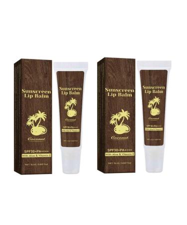 2PCS Lip Balm Lasting Nourishment and Moisture for Men and Women Daily Care