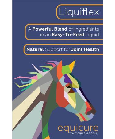 Equicure LiquiFlex - Natural 1 Litre Joint Support for Horse/Pony - Buy Online on GoSupps.com