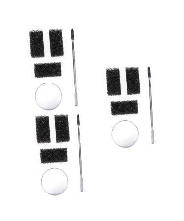 Didiseaon 3 Sets Halloween Skin Wax Halloween Fake Molding Scar halloween makeup skin wax modeling scar wax Scar Wax Kit fake blood makeup kit wax spatula metal apparel face