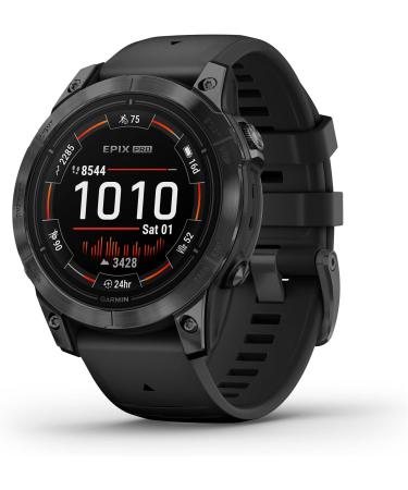 Garmin epix Pro Gen 2 High Performance Smartwatch - 47mm - Slate Gray With Black Band