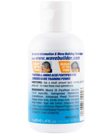 WaveBuilder Wave Shine Finisher | Conditions and Softens Hair | 4 fl oz - Buy Online on GoSupps.com