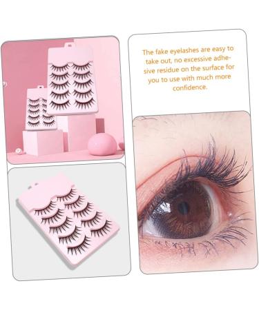 FRCOLOR 50 Pairs Fake Eyelashes Natural False Lashes for Women Reusable Black Eyelashes Short False Natural Eyelashes Natural False Eyelashes False Eyelashes Individual Fiber Set Princess - Buy Online on GoSupps.com