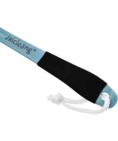 Jxicleang Soft Nylon Mesh Exfoliating Back Scrubber | Long Handle Bath Brush Loofah for Men Women | Shower Back Washer Sponge | Elderly Friendly (1 Pack, Blue) - Buy Online on GoSupps.com
