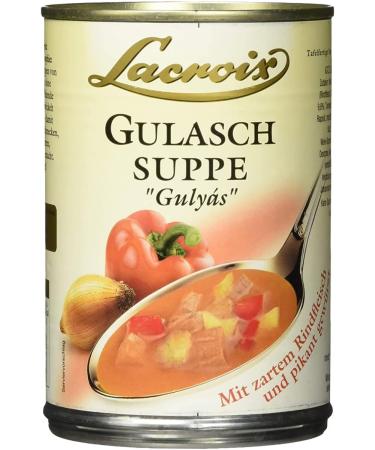  n.v. Lacroix Goulash Spicy Soft Beef Soup 400 ml Pack of 3 - Buy Online on GoSupps.com