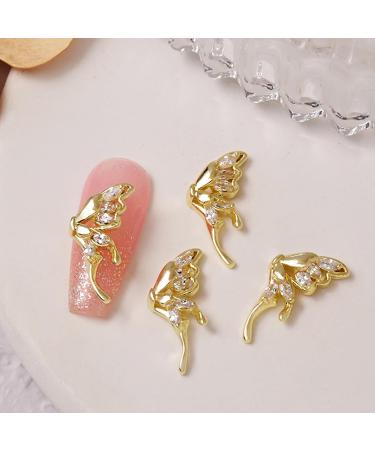 FEIlei 5Pcs Zircon Nail Art Rhinestones Crystal Gems for Nail Decor Rings Earrings DIY - Buy Online on GoSupps.com