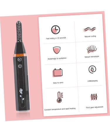 Buy Angoily Heated Eyelash Curler & Hair Roller Clips - USB Charging Mini Makeup Tool for Perfect Lashes | International Shipping - Buy Online on GoSupps.com
