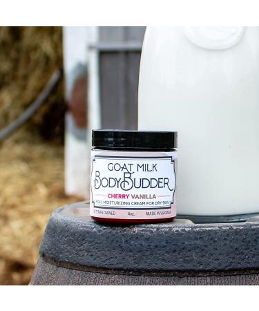 Bates Family Farm Cherry Vanilla Body B'udder Moisturizing Cream - Natural & Nourishing - Buy Online on GoSupps.com