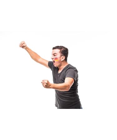 Groxuel Pack: Germany Makeup & Fan Sunglasses | Premium Football Makeup & Accessories | Em Fanartikel Germany - Buy Online on GoSupps.com