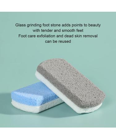 AUklOPVZZ 6pieces Non-Toxic and Odorless Foot Pumice Stone for Smooth Line and Round Edge Mild Foot Cleaning Quick Drying Blue - Buy Online on GoSupps.com