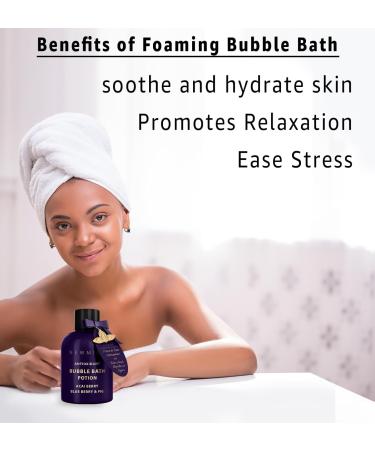 Antioxidant Bubble Bath - Luxury Long Lasting Bubble Bath - SweetAcai Berry Blueberry Fig Essential Oils Detox Hydrating Relaxing Stress Relief - Self Care Spa Gift for Women Birthday Gifts Christmas - Buy Online on GoSupps.com