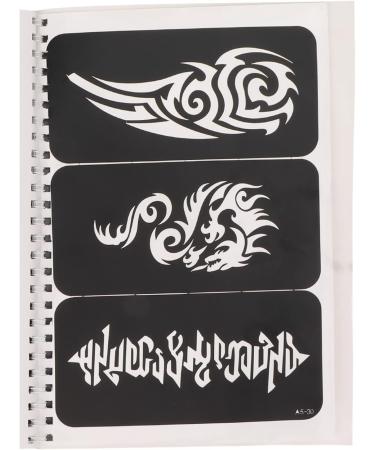 Shop Reusable Stencils - 99 Waterproof Body Art Patterns for Women & Kids | Perfect for Parties - Buy Online on GoSupps.com