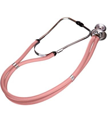 Buy Novamedic Dual Head Sprague Rappaport Stethoscope - Pink 30 inch | Best First Aid Stethoscope for Nurses Doctors & Cardiac Care - International Shipping Available - Buy Online on GoSupps.com