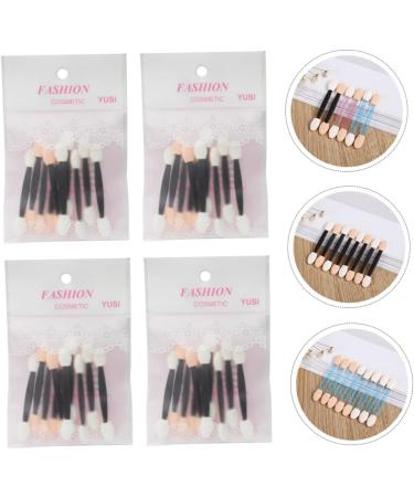 Beavorty 40pcs Sponge Stick Shimmer Eyeshadow Stick Makeup Brush Tool Portable Eyeshadow Applicator Supplies - Buy Online on GoSupps.com