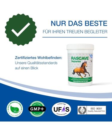Nutrilabs Rascave Heparen Powder for Horses 500g | Mariend Thistle Nutritional Supplement for Liver & Kidney Health - Buy Online on GoSupps.com