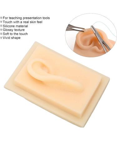 Human Ear Model - Comfortable Lightweight & Soft Silicone for Teaching Demonstrations (Right) | International Shipping Available - Buy Online on GoSupps.com