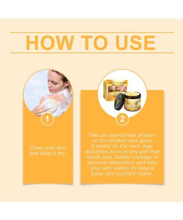  CongRong Bee Venom Skin Repair Cream 6 Pack Anti Aging Repair All-in-One Elasticity Moisturizing Care for All Skin Types Professional Bee Venom Serum - Buy Online on GoSupps.com