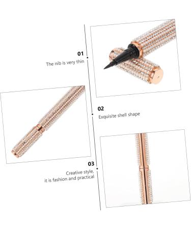Healvian 1pc Eyeliner Metallic Eyelashes Pen Makeup Accessory Liquid Liner Lash Glue Pen Makeup Pen Plastic - Buy Online on GoSupps.com