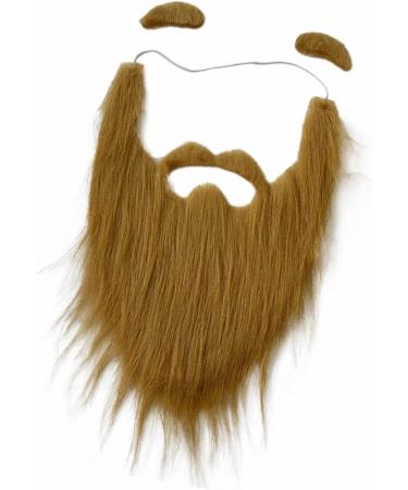 Generic False Beard And Eyebrow Set Costume Fake Mustaches for Carnival Holiday - Buy Online on GoSupps.com