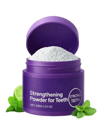Remineralizing Dental Powder 100g Natural Whitening Beauty Products Powder for Sensitive Teeth Daily Use Night Bedtime Bath Home School Travel Vacation Camping Hotel Re