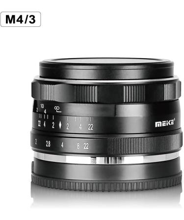 Meike 35mm F1.7 Manual Focus Prime Lens for Micro 4/3 MFT | Olympus & Panasonic Compatible Mirrorless Cameras - Buy Online on GoSupps.com