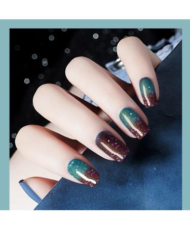 Allenbelle UV Nail Polish Thermo Set - 4 Color Gel Nail Polish in Gift Box | Color Change Shellac & Soak Off Nail Art - Buy Online on GoSupps.com